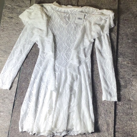 free people deco lace dress Free People | NWT | Deco Lace Mini Dress